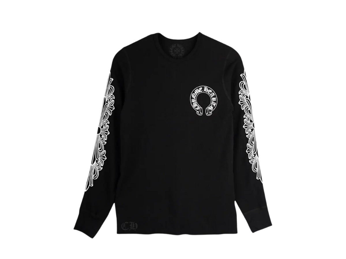 Chrome Hearts Horseshoe-logo long-sleeve T-shirt