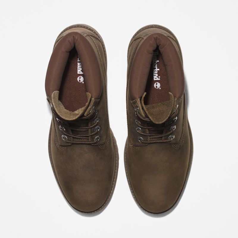 Timberland 6 Inch PRM Waterproof "Dark Brown" boots