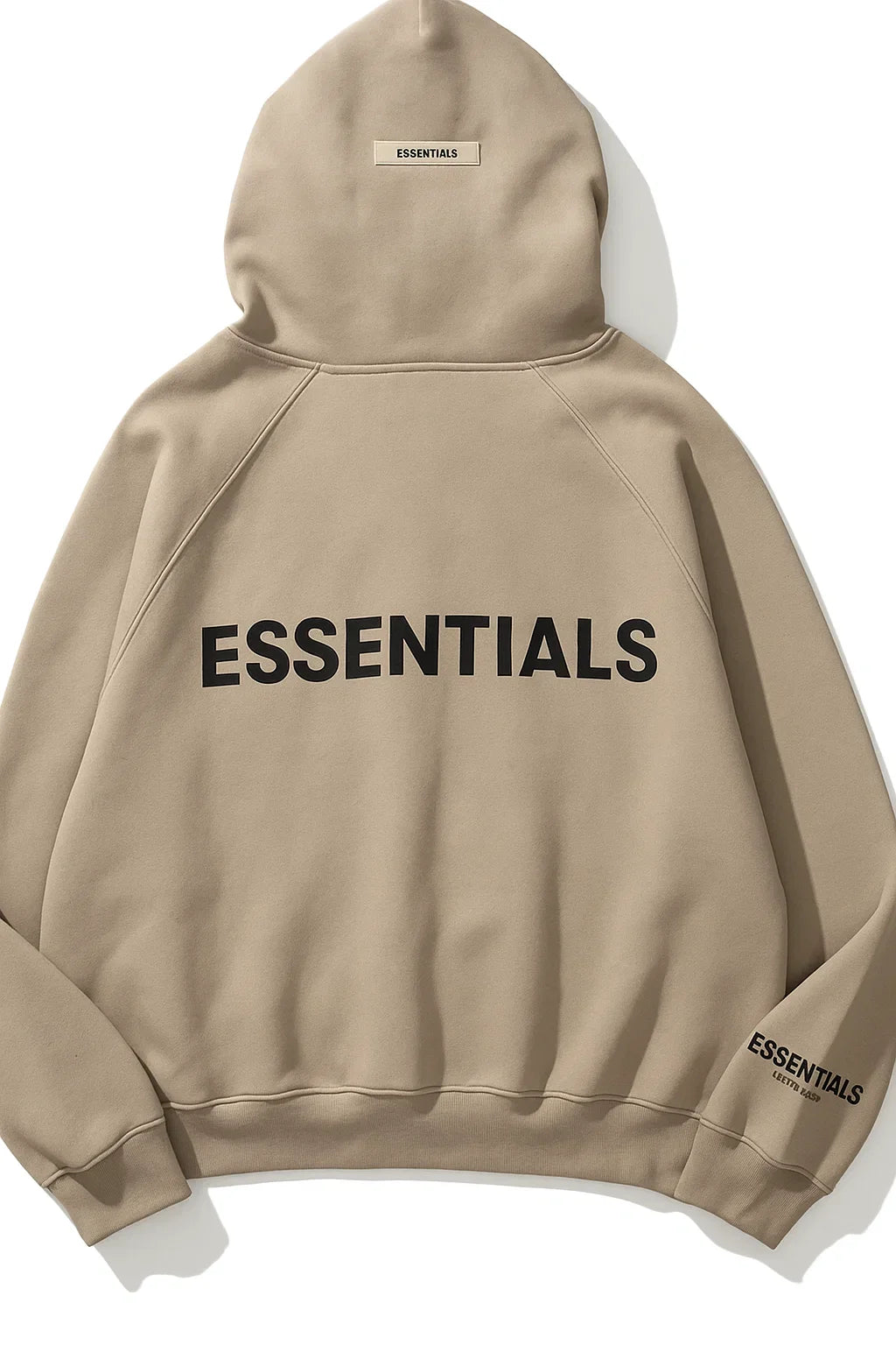 Fear of God Essentials Pullover Hoodie Applique Logo |Brown
