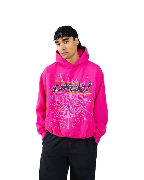 Young Thug Sp5der P*NK Hoodie |Pink
