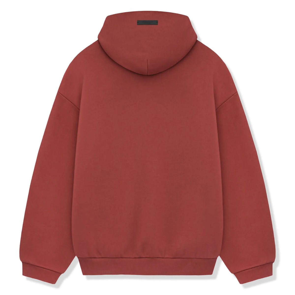Fear Of God Essentials Fleece Crimson Hoodie