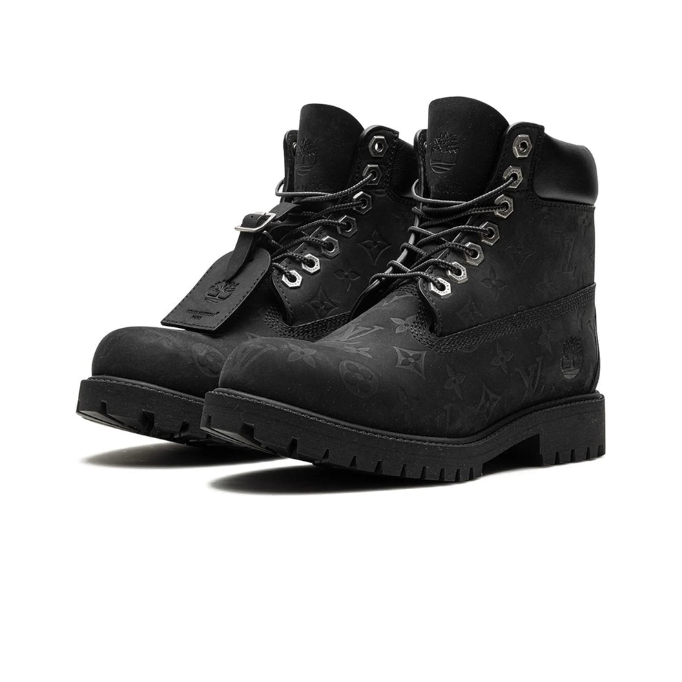 LOUIS VUITTON TIMBERLAND 6" ANKLE BOOT BLACK