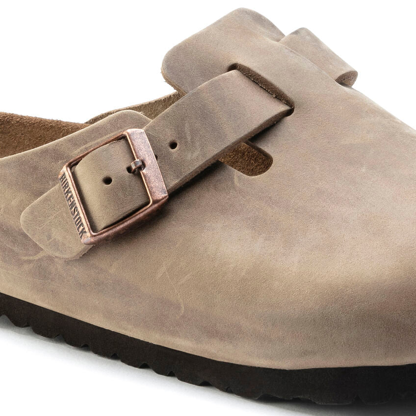 Birkenstock BOSTON SOFT FOOTBED - Tobacco Brown