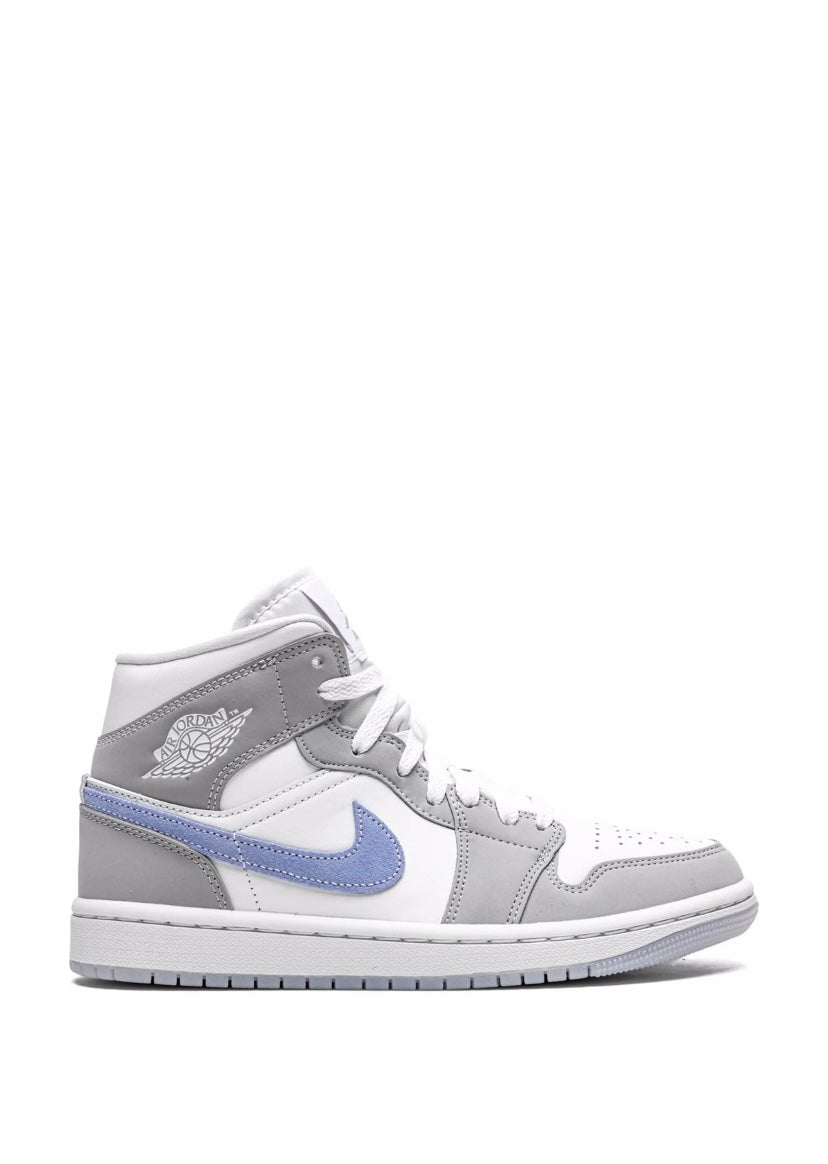Air Jordan 1 Mid Womens “Wolf Grey Aluminum”