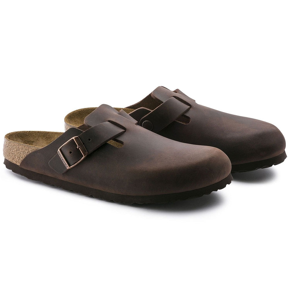 Birkenstock Boston Oiled Leather Regular - Habana