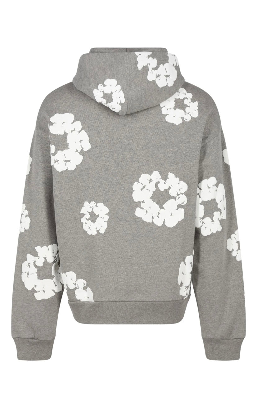 Denim Tears Cotton Wreath Hoodie |Grey