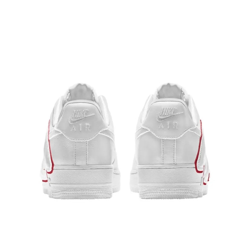 Nike X Cactus Plant Flea Market Airforce 1 Low -Red and White