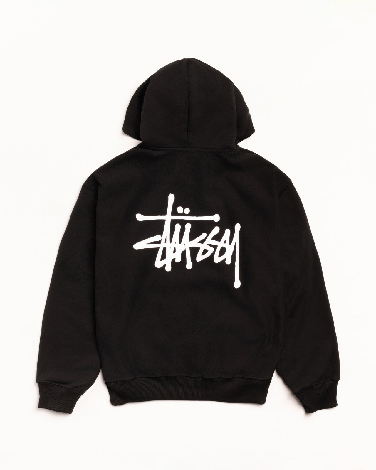 Stüssy Basic Hoodie “Black”