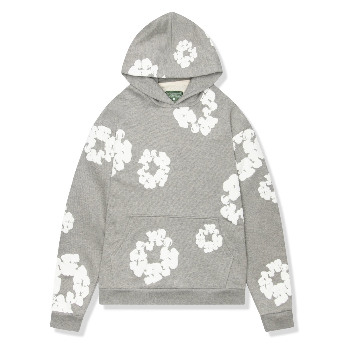 Denim Tears Cotton Wreath Hoodie Grey