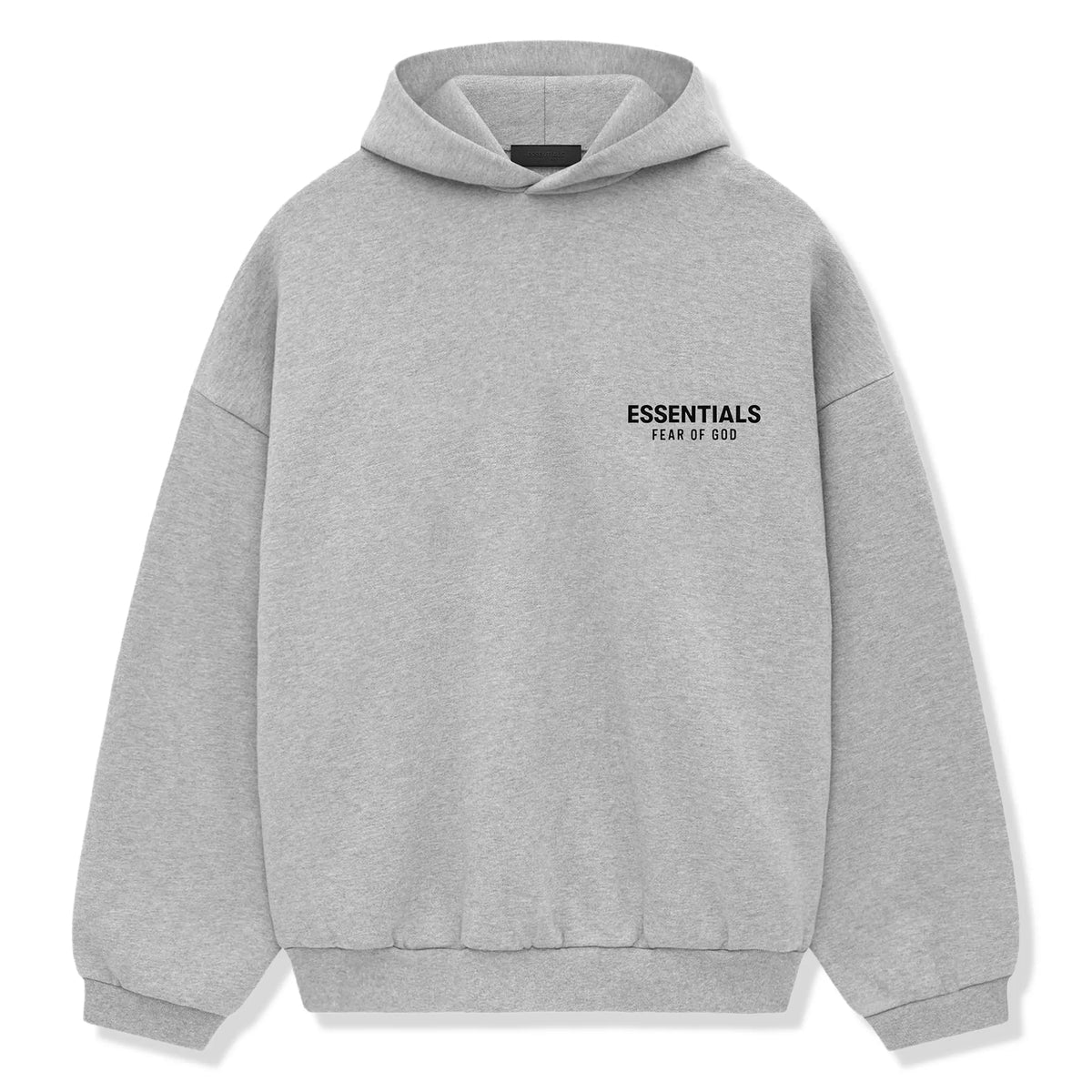 Fear Of God Essentials Fleece Light Heather Grey Hoodie