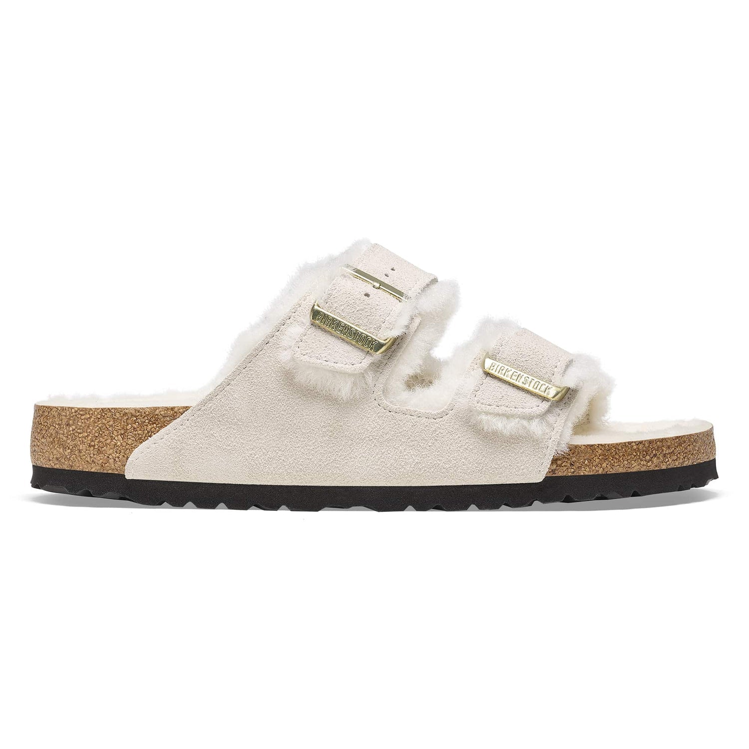 Birkenstock Arizona Shearling Suede Leather
