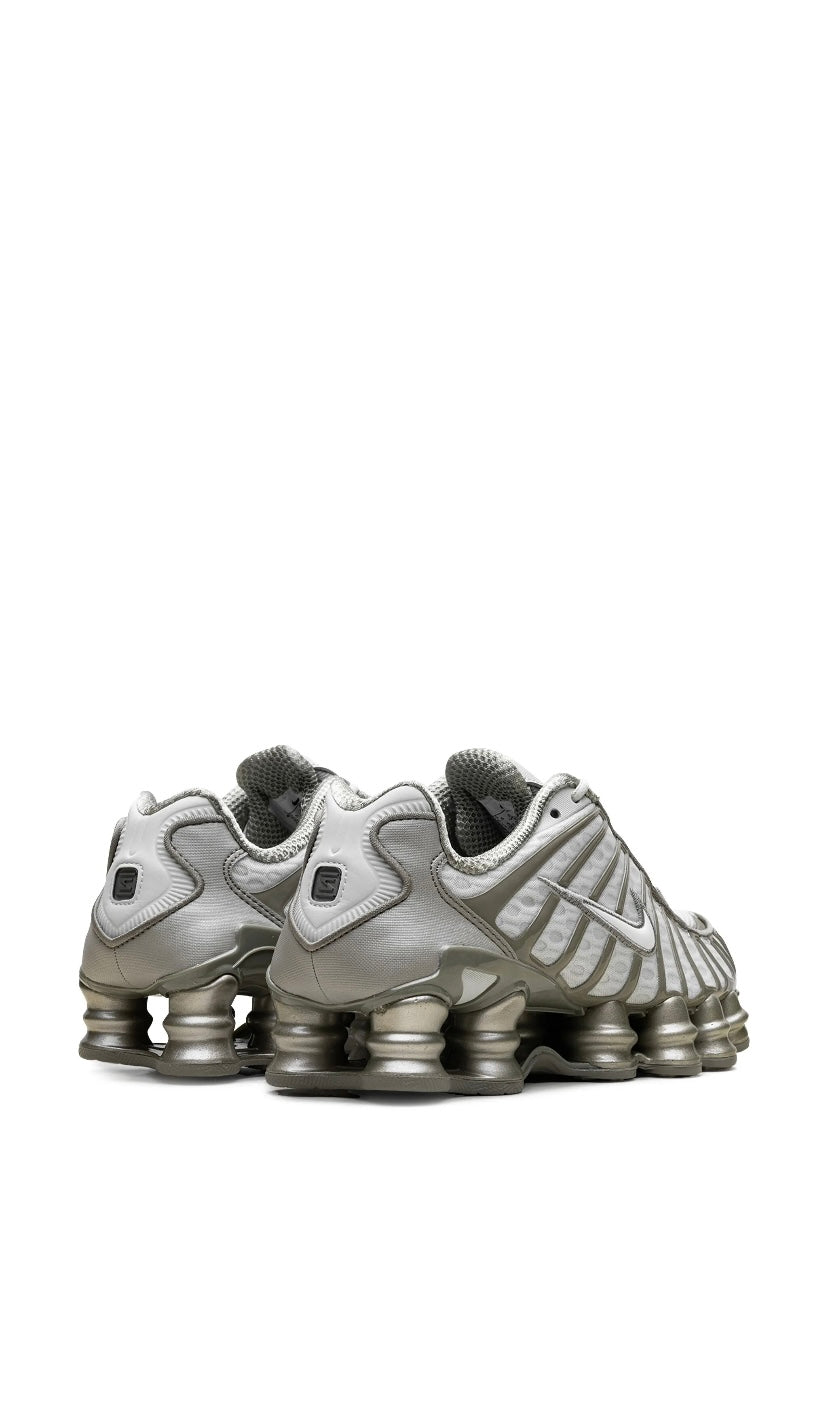 Nike Shox TL “Light Silver/White/Light Army”