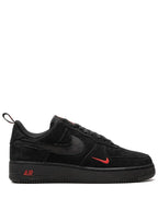 Nike Air Force 1 Low "Multi Swoosh Black/Crimson"