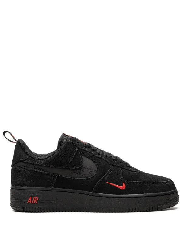Nike Air Force 1 Low "Multi Swoosh Black/Crimson"