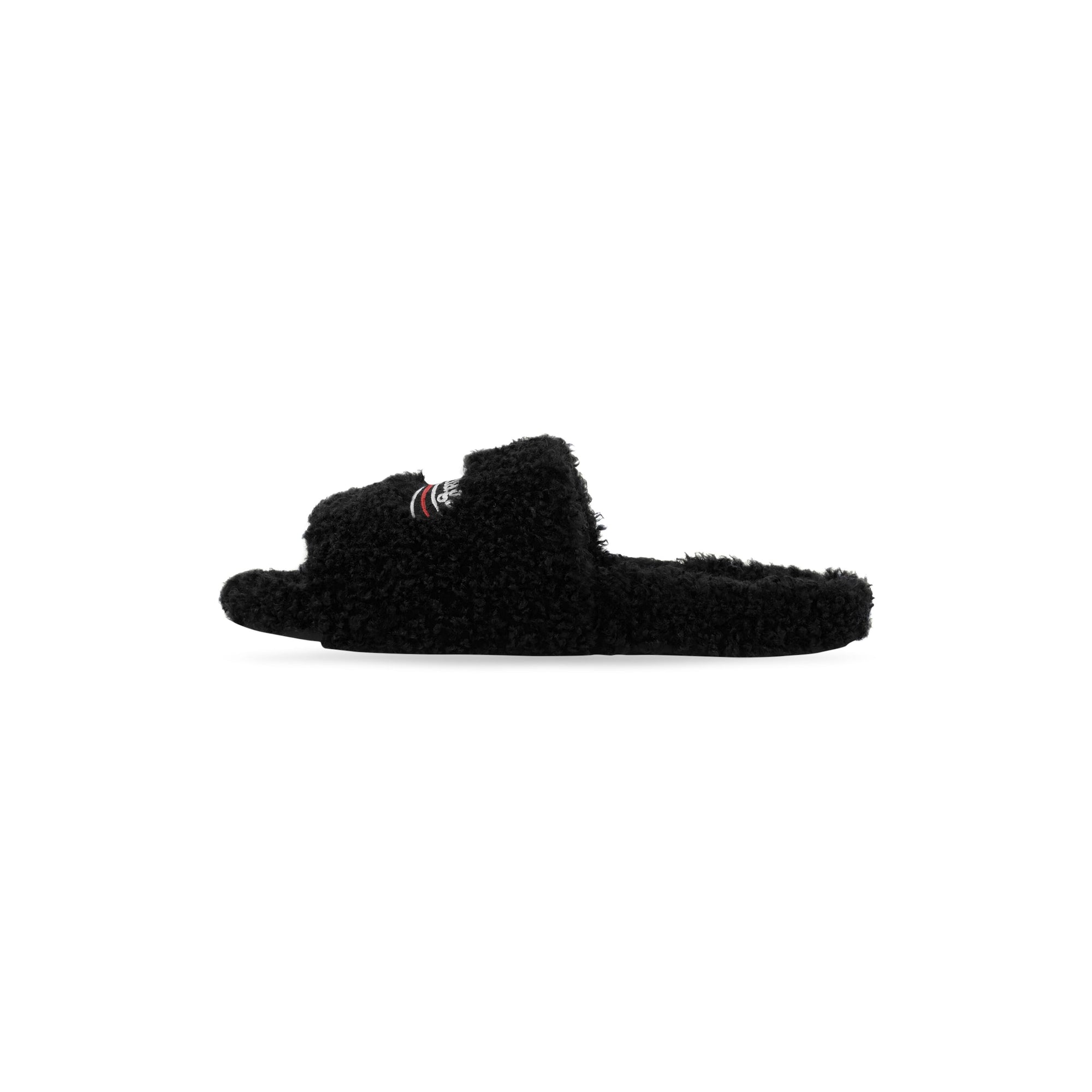 Balenciaga Furry Slides Sandal