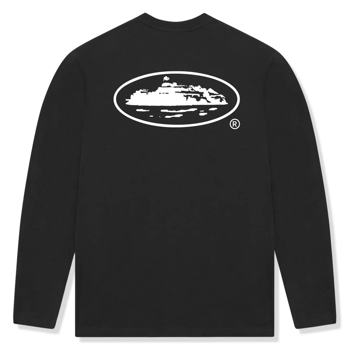 Corteiz OG Island Long Sleeve Black T Shirt