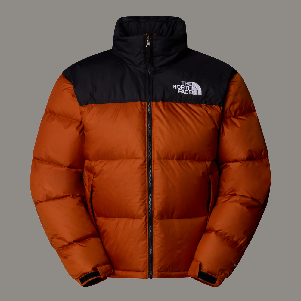 The North Face 1996 Retro Nuptse Orange Puffer Jacket