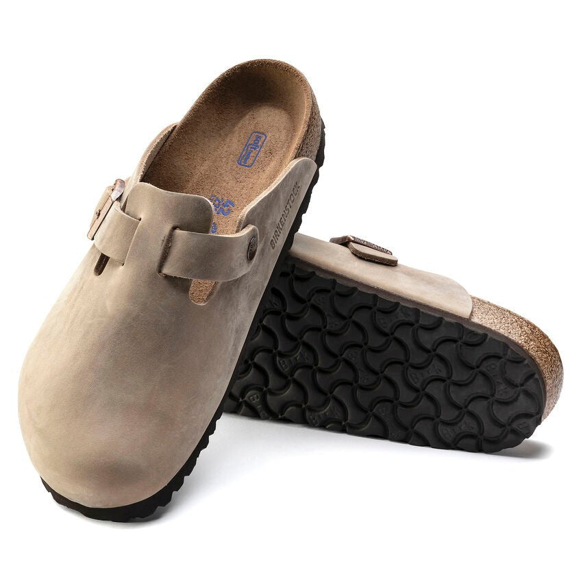 Birkenstock BOSTON SOFT FOOTBED - Tobacco Brown