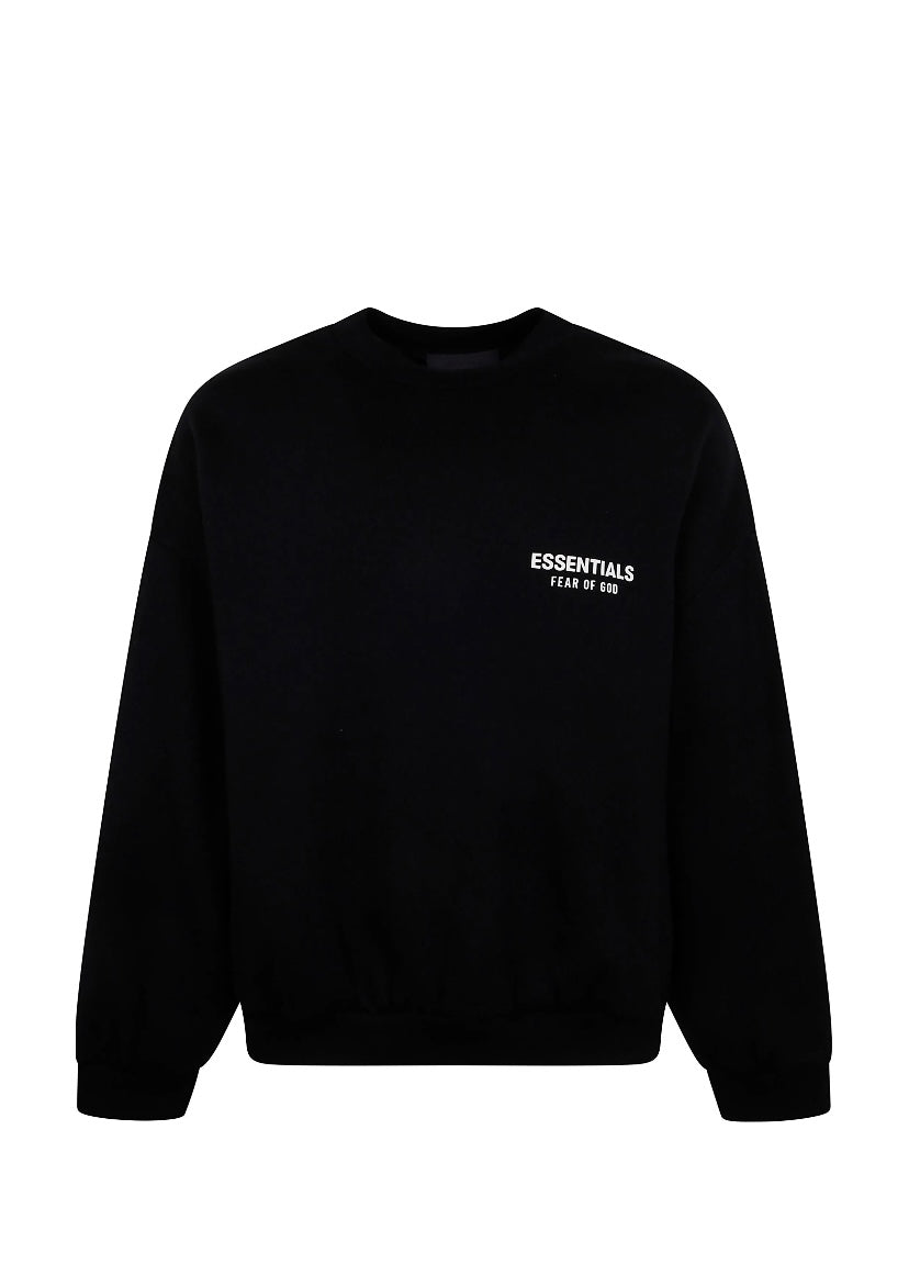 Fear Of God Essentials Black Sweatshirt