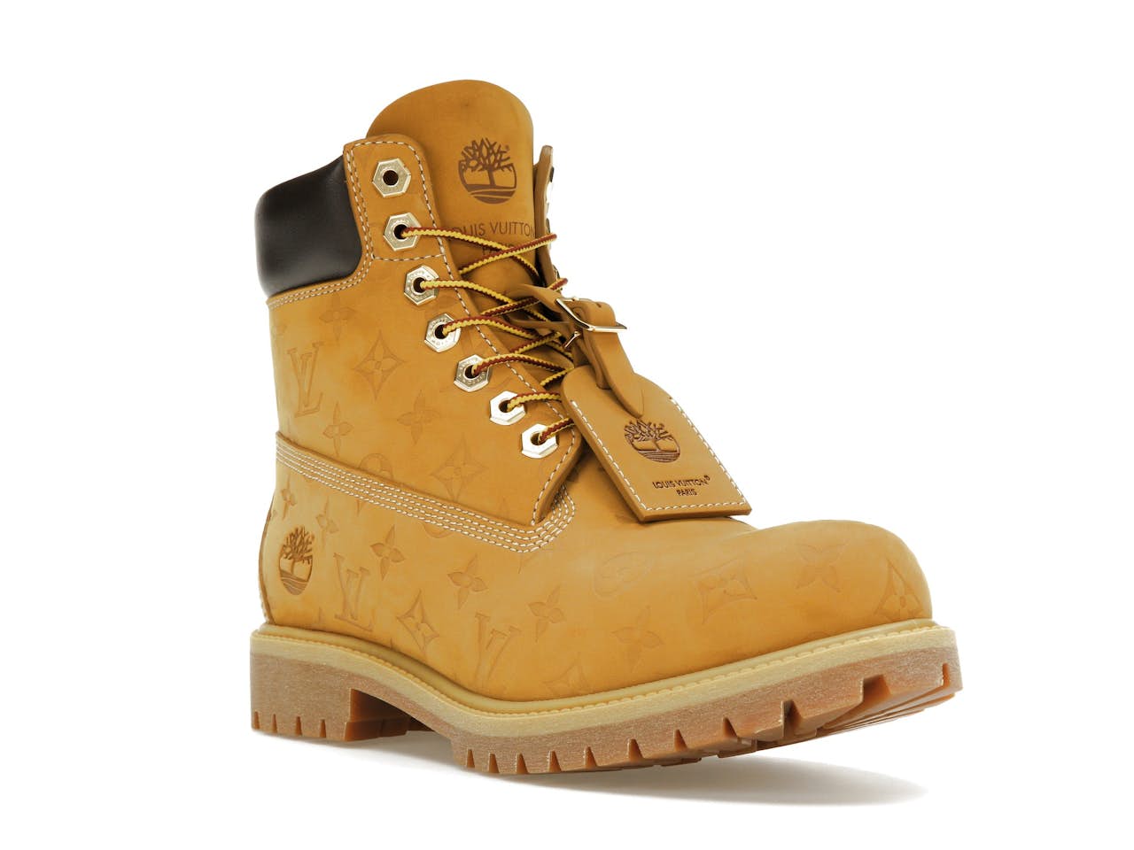 Louis Vuitton x Timberland Ankle Boots