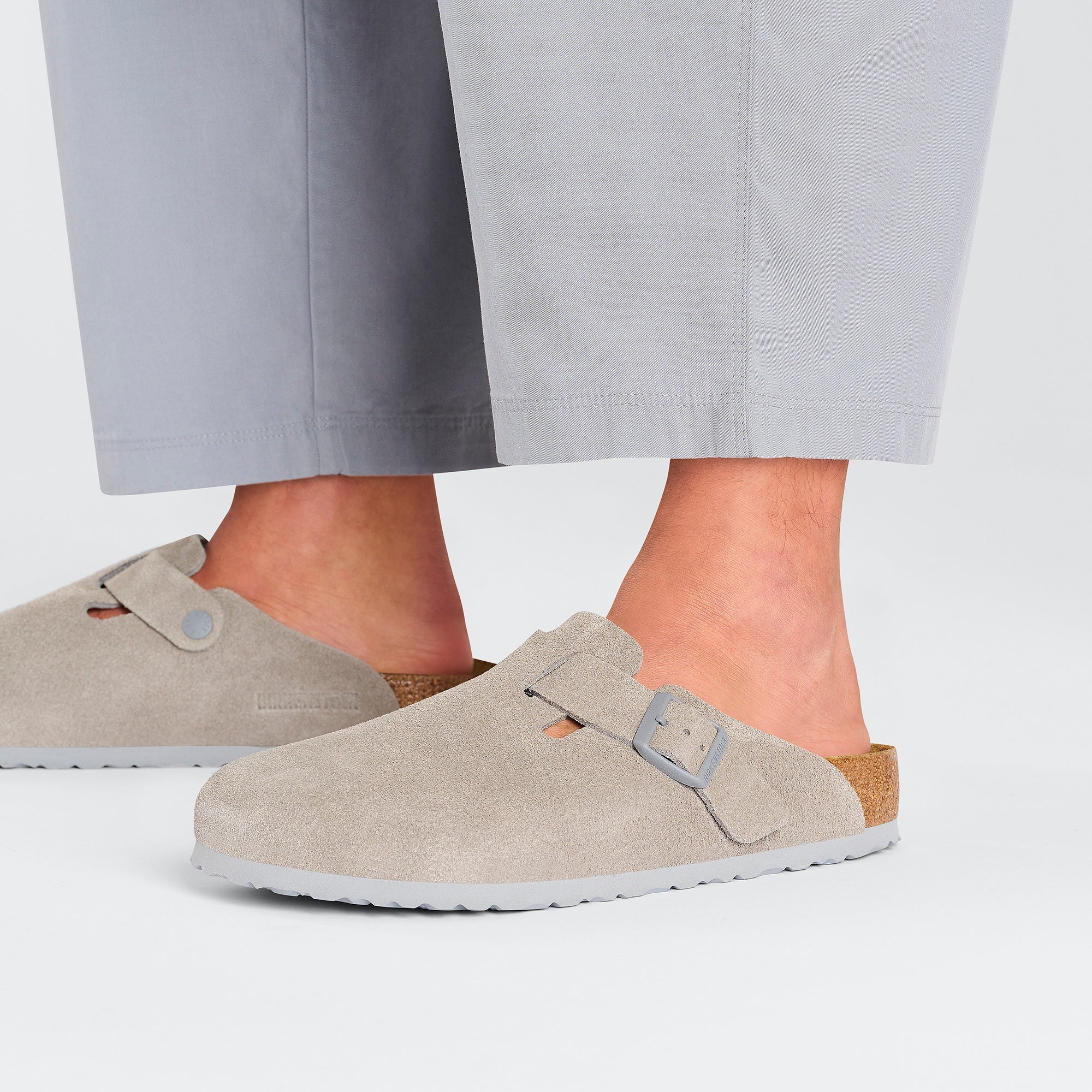 Birkenstock Boston - Stone Coin