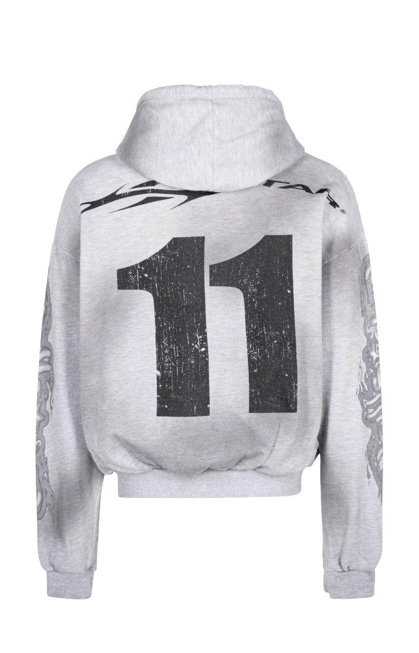 Hellstar Yoga Grey Hoodie