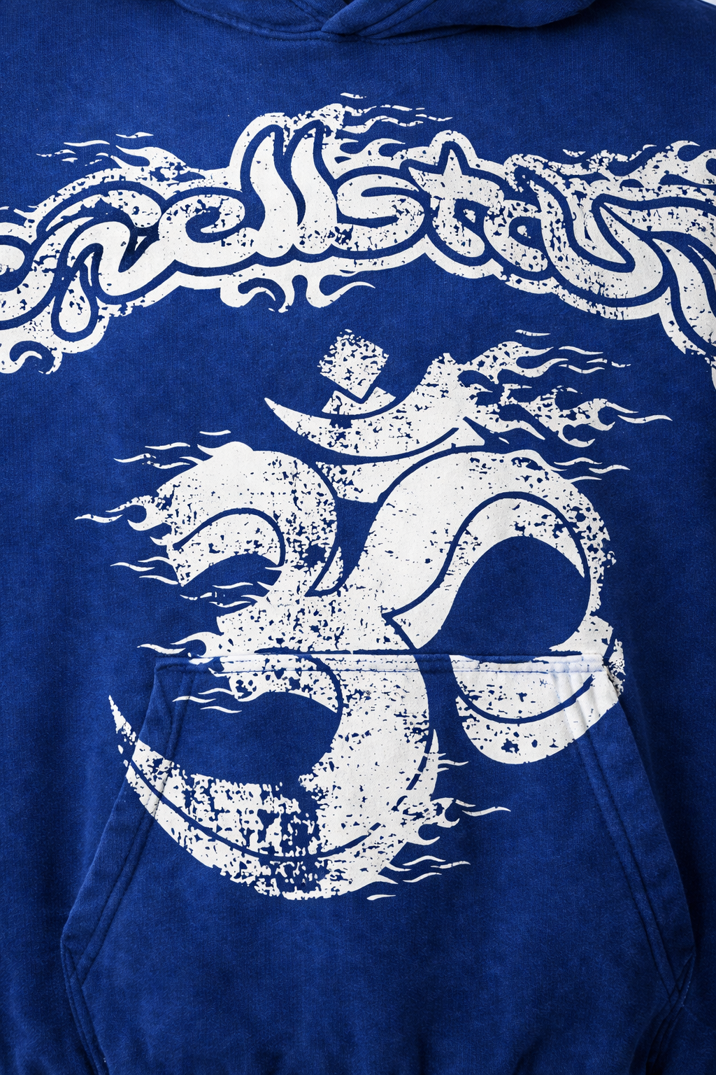 Hellstar Yoga Hoodie “Blue”