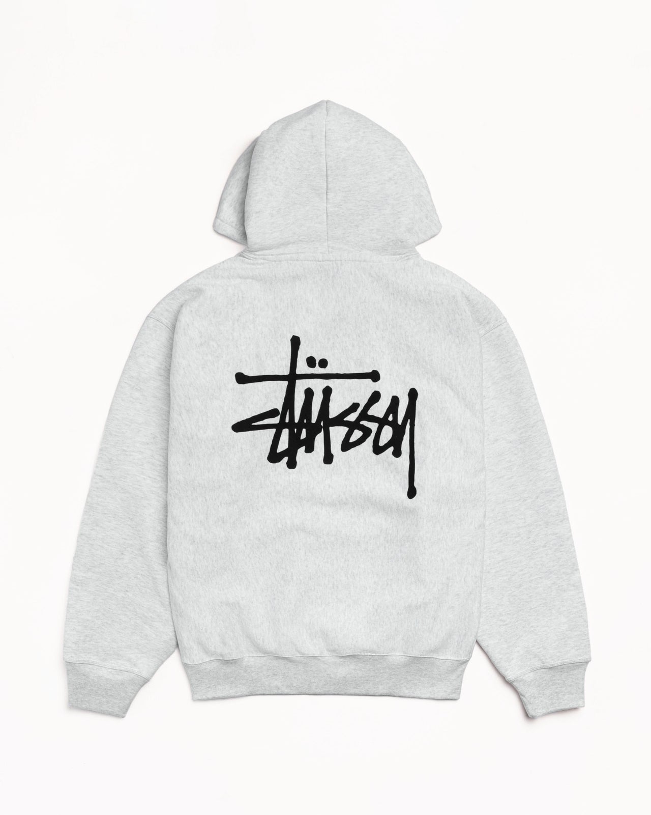 Stüssy Basic Hoodie “Ash Heather”