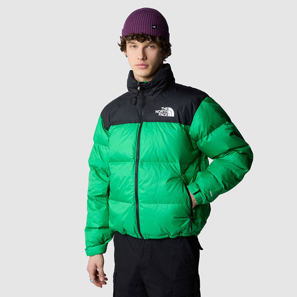 The North Face 1996 Retro Nuptse Green Puffer Jacket