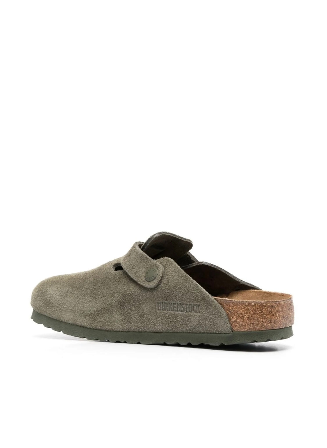 Birkenstock Boston buckle-detail suede clogs