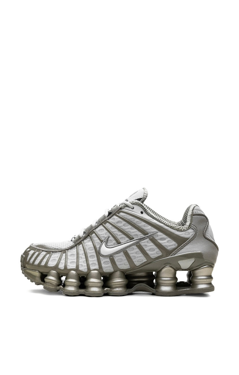 Nike Shox TL “Light Silver/White/Light Army”