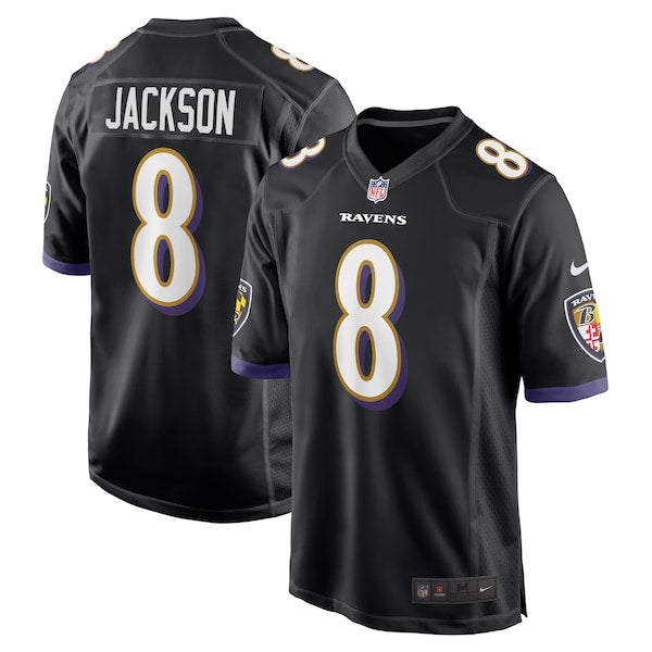 NFL Baltimore Ravens Alternate Game Jersey Lamar Jackson #8