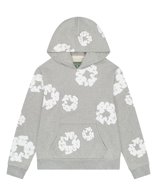 Denim Tears Cotton Wreath Hoodie |Grey