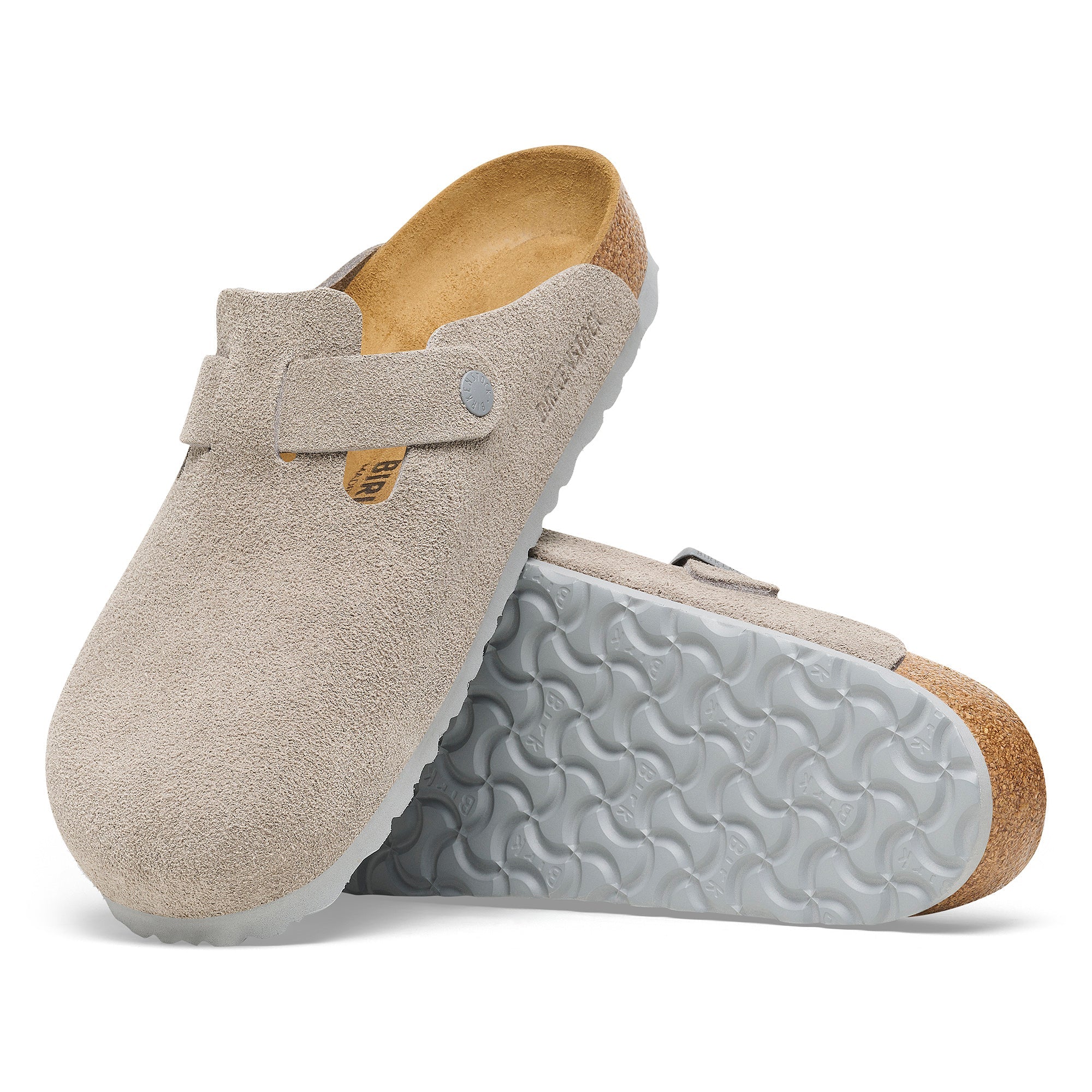 Birkenstock Boston - Stone Coin