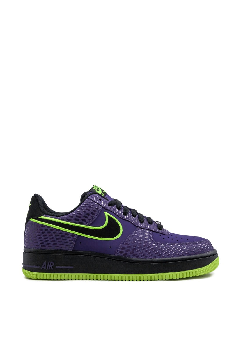 Nike Air Force 1 Court Purple/Black Volt Low Top