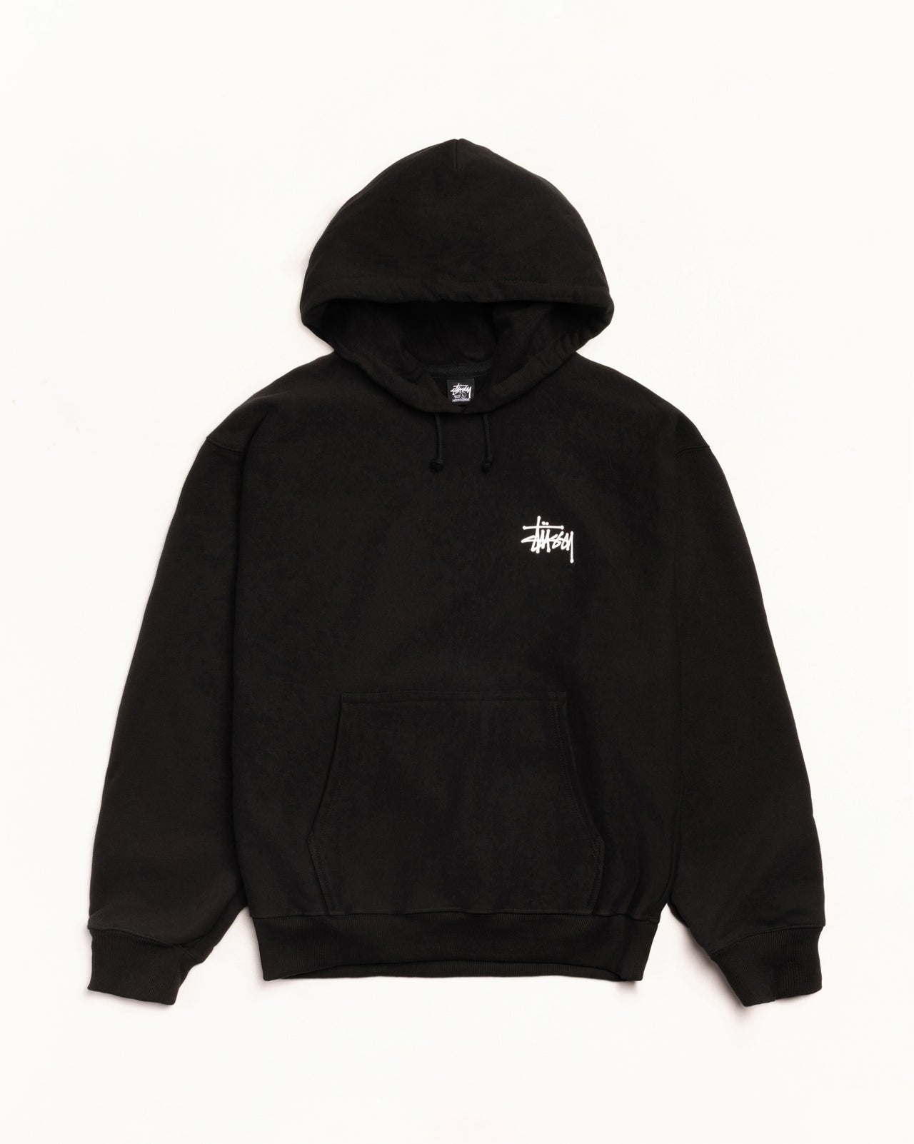 Stüssy Basic Hoodie “Black”