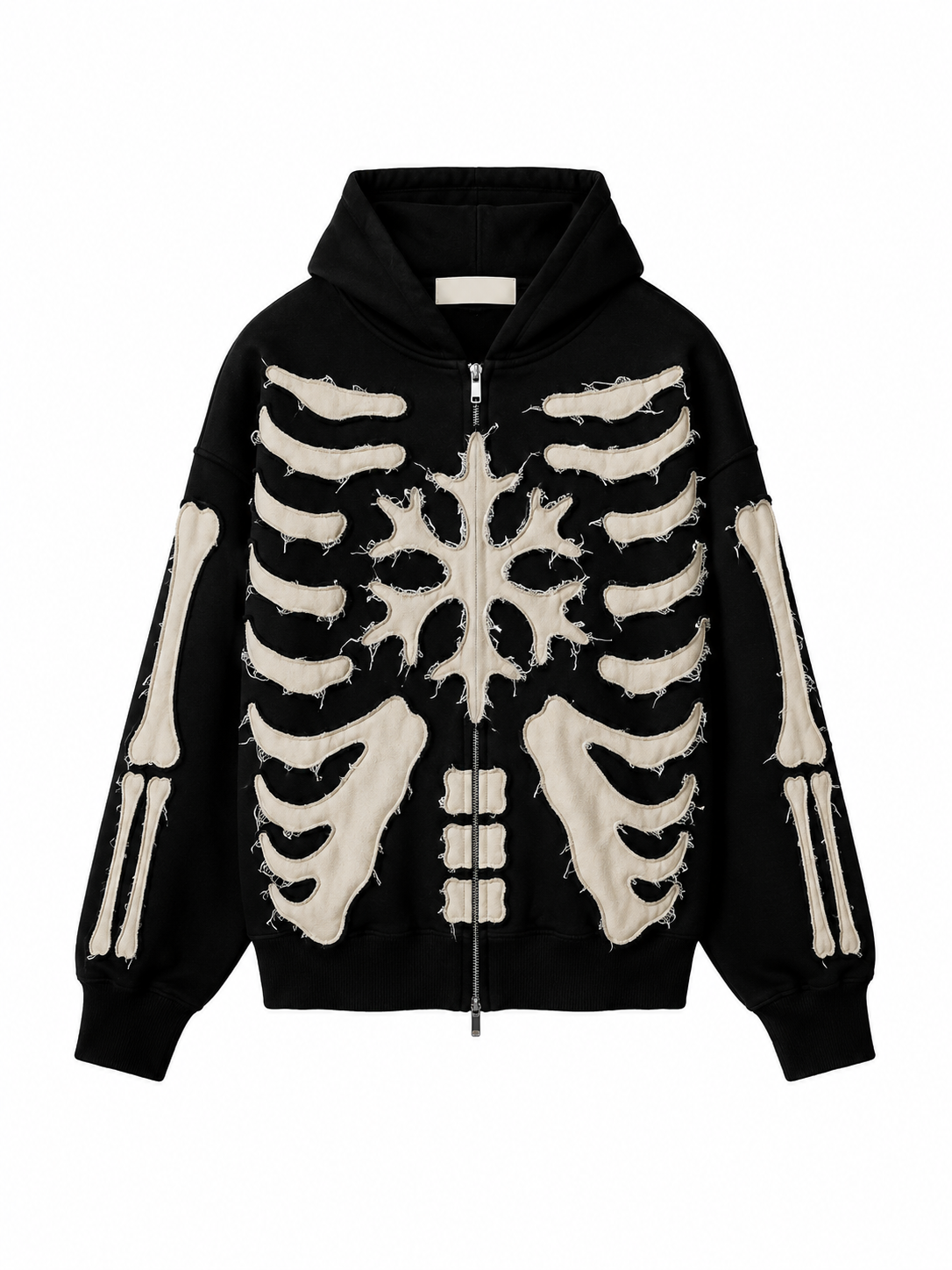 Arcia Daion “Torse” Black Zip Up – Pre Fall 2026