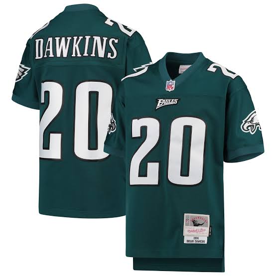 NFL Legacy Jersey Philadelphia Eagles 1996 Brian Dawkins #20