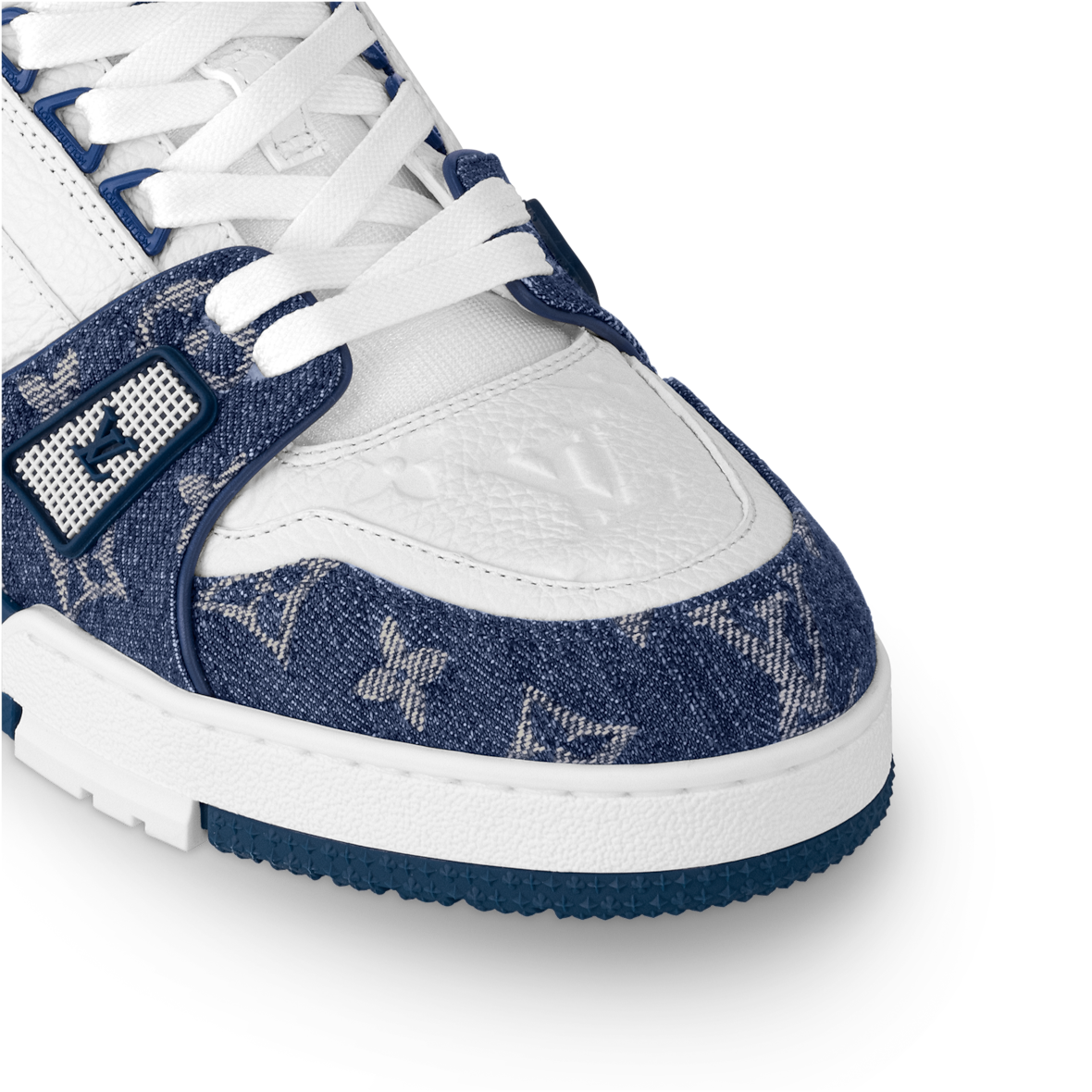 Louis Vuitton Monogram Denim Trainer Blue/White