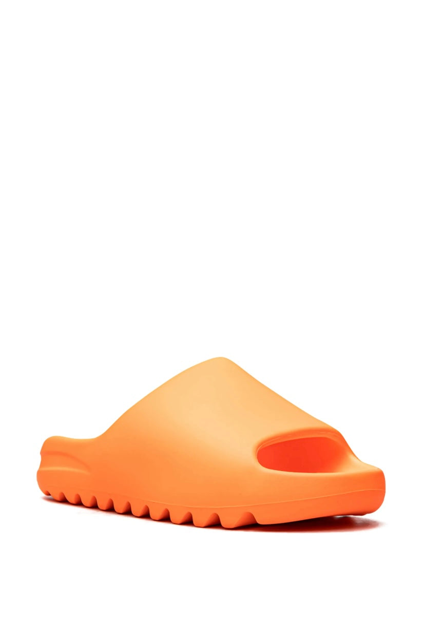 Adidas Yeezy “Enflame Orange” Slides