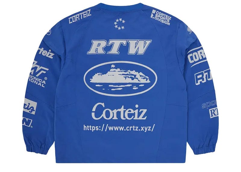 CORTEIZ SPONSORS TRAINING PULLOVER BLUE