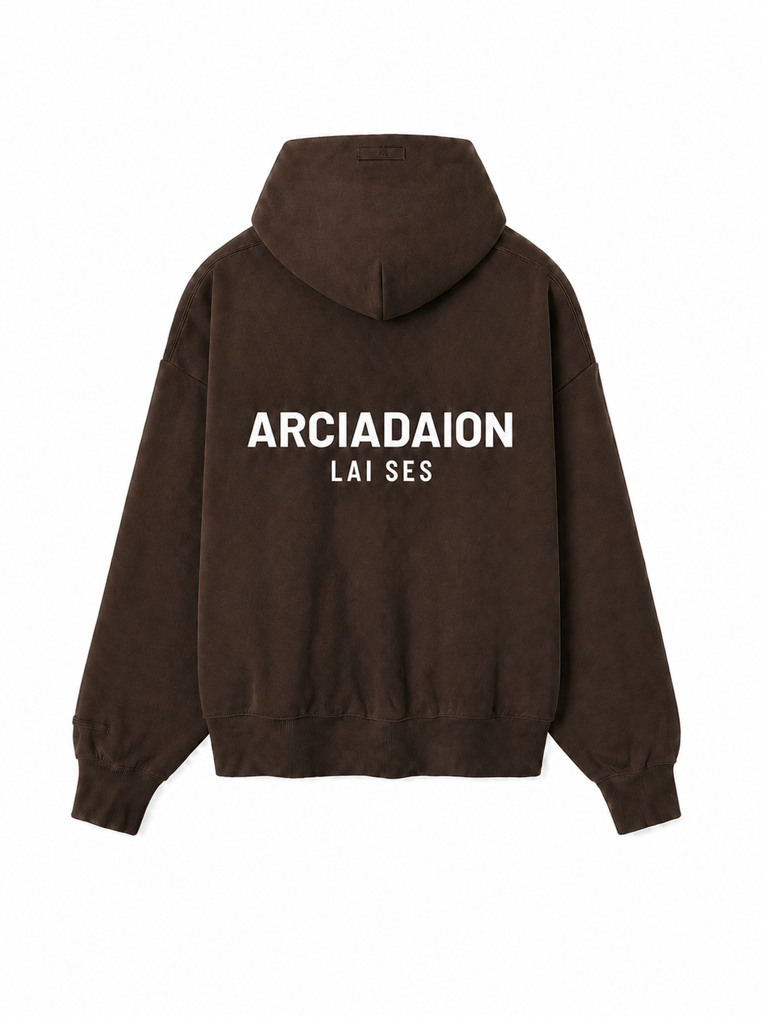 Arcia Daion “Lai Ses” Fleece Zip-Up Hoodie - (MEN)