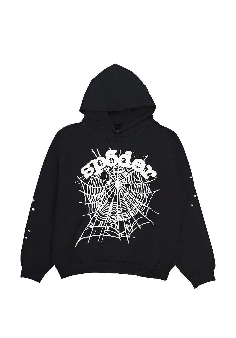 Young Thug Sp5der OG Web “Black” Hoodie