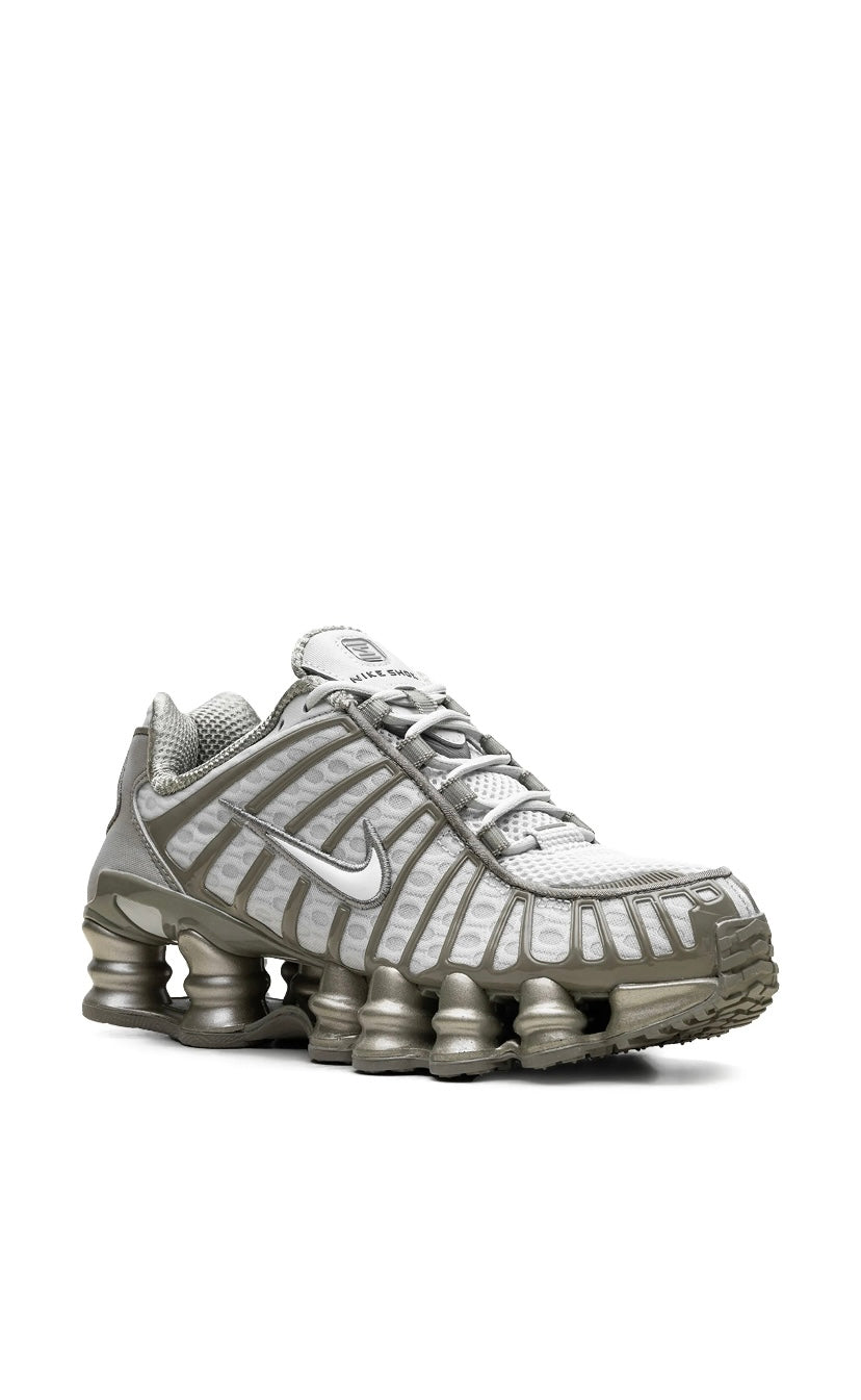 Nike Shox TL “Light Silver/White/Light Army”