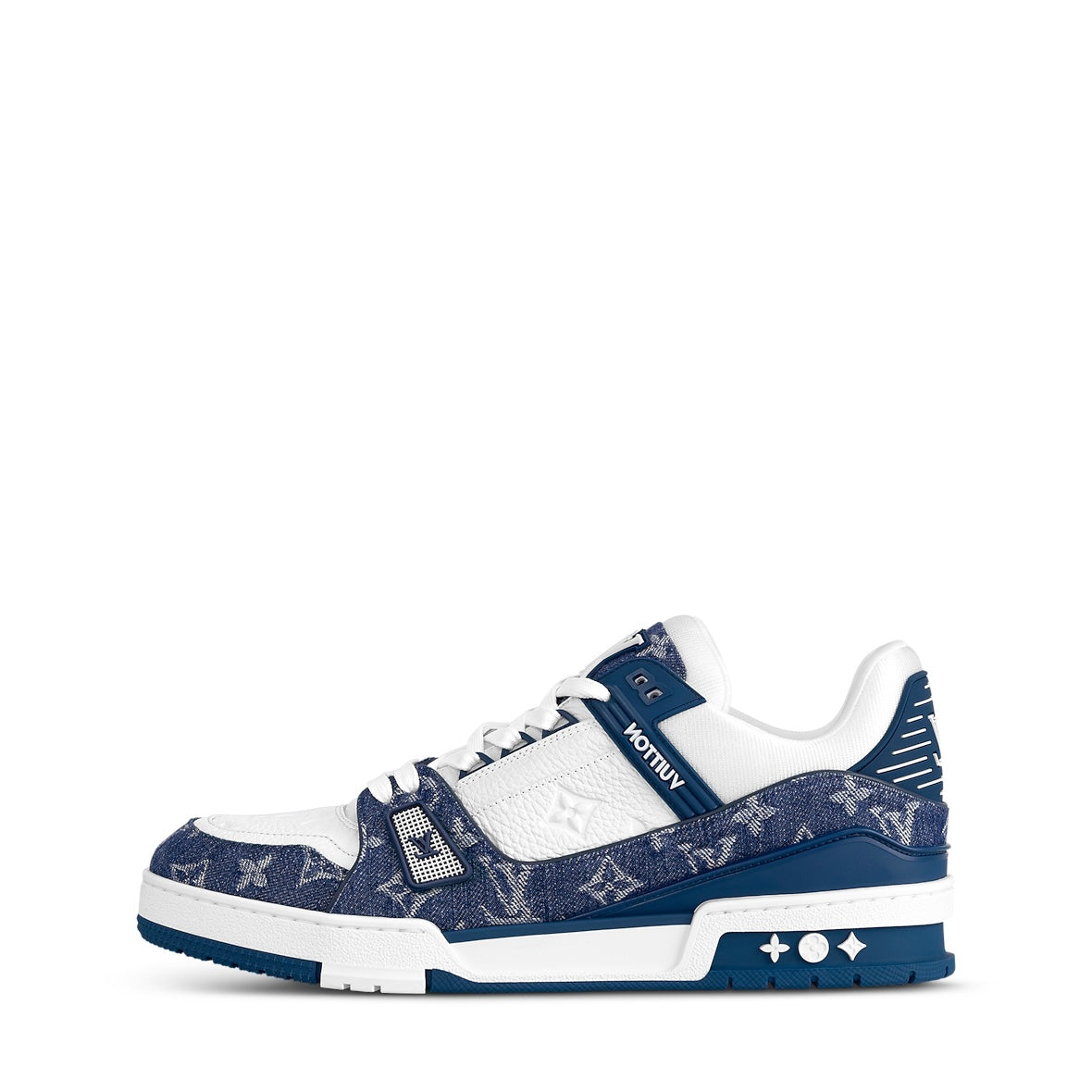 Louis Vuitton Monogram Denim Trainer Blue/White