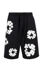 Denim Tears The Cotton Wreath “Black” Shorts