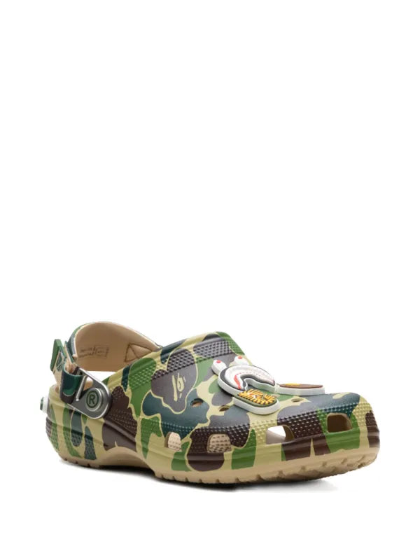 BAPE BLACK *A BATHING APE®
x Crocs Classic "Chai" clogs