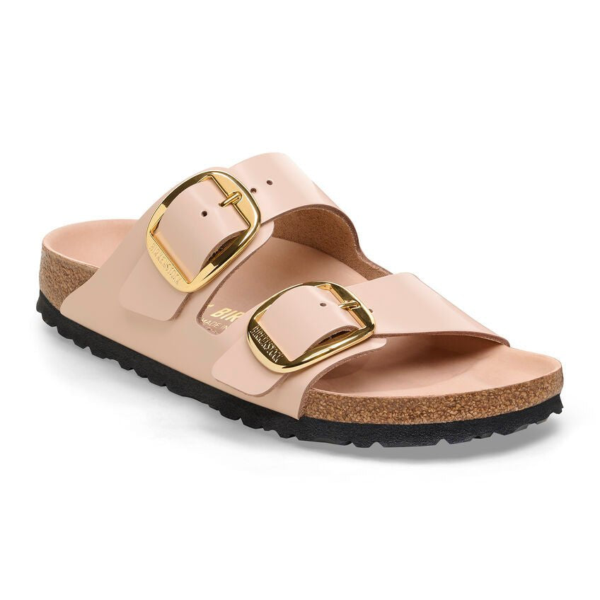 Birkenstock Arizona Big Buckle - High Shine New Beige