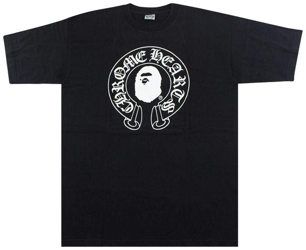 BAPE x Chrome Hearts T-shirt 'Black'