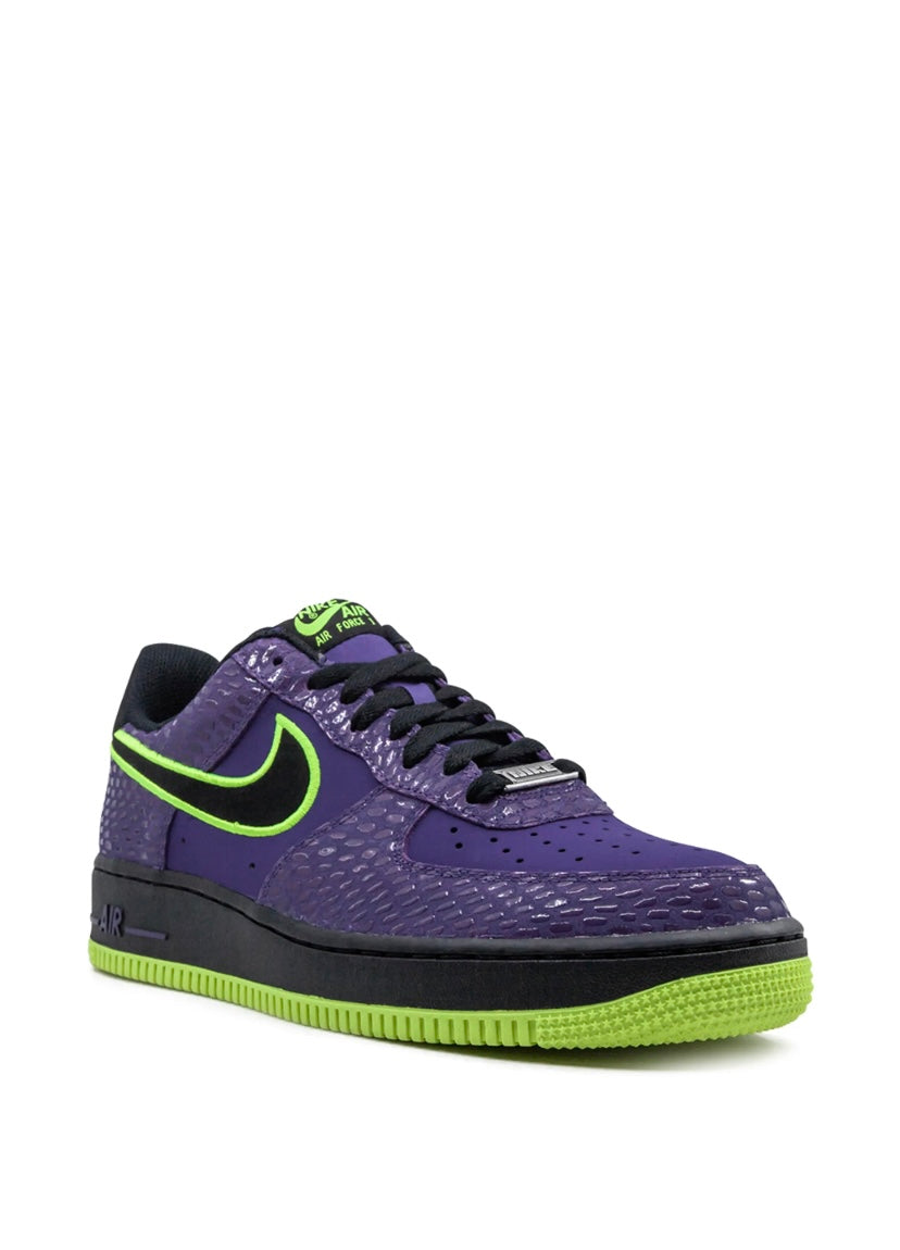 Nike Air Force 1 Court Purple/Black Volt Low Top